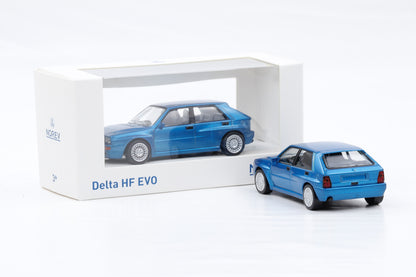 1:43 Norev Jet Car Lancia Delta HF EVO II 1993 lagos blau metallic 780093