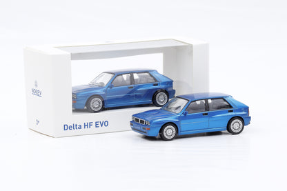 1:43 Norev Jet Car Lancia Delta HF EVO II 1993 lagos blau metallic 780093