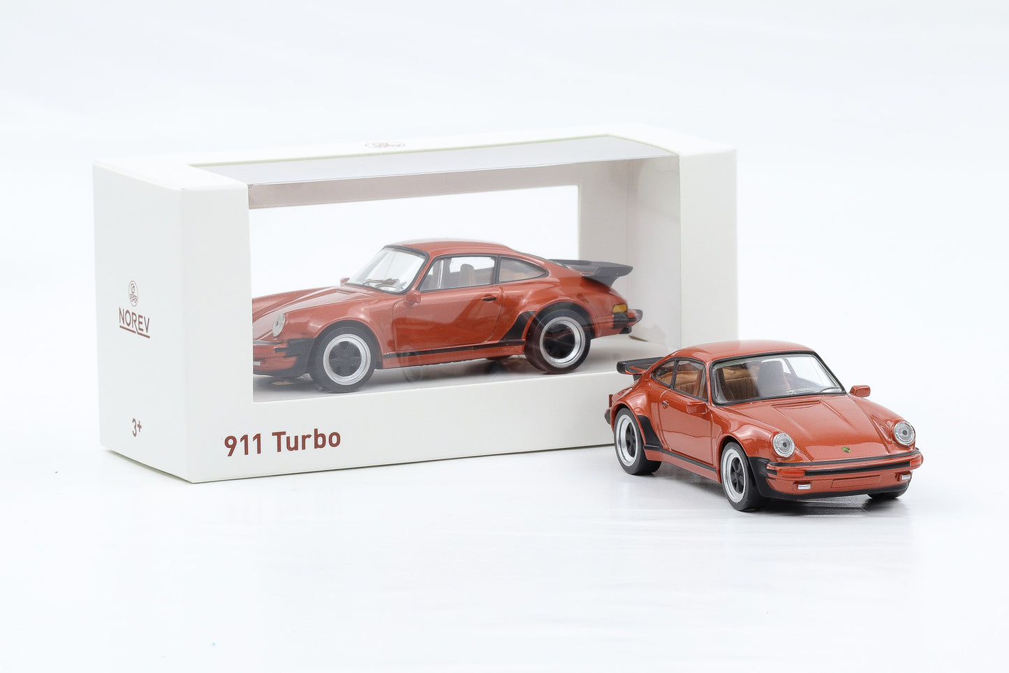 1:43 Norev Jet Car Porsche 911 Turbo Coupe 1978 copper metallic 750072
