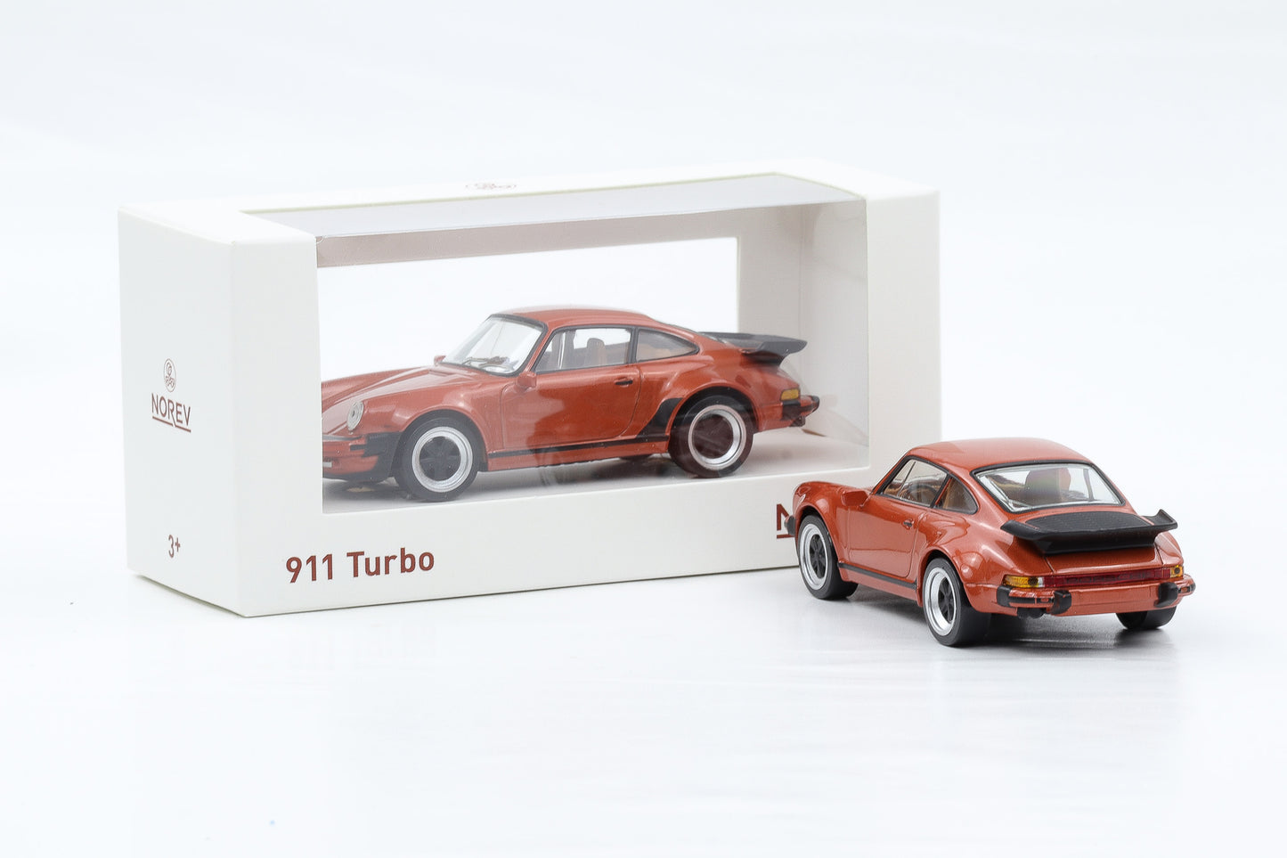 1:43 Norev Jet Car Porsche 911 Turbo Coupe 1978 copper metallic 750072