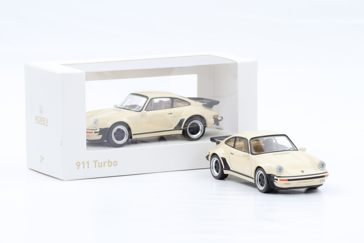 1:43 Norev Jet Car Porsche 911 Turbo Coupe 1978 beige 750071