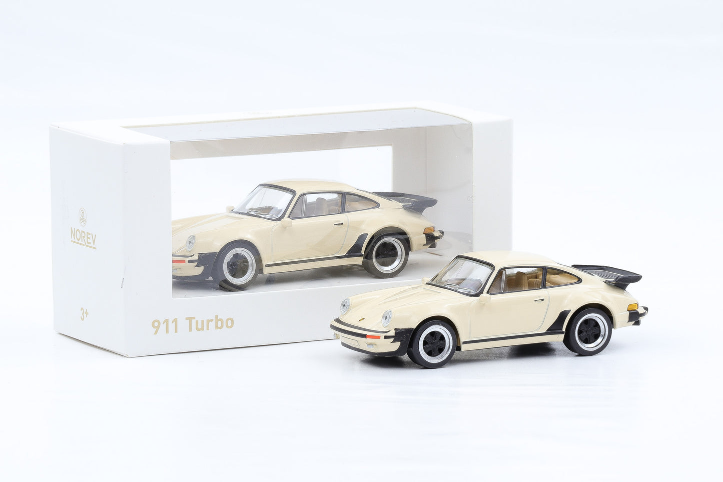 1:43 Norev Jet Car Porsche 911 Turbo Coupe 1978 beige 750071