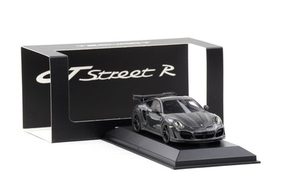 1:43 Techart Porsche 911 GTstreet R Basis 991 Turbo schiefergrau Dealer Resin