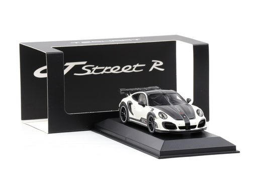 1:43 Techart Porsche 911 GTstreet R Basis 991 Turbo weiss Dealer Resin