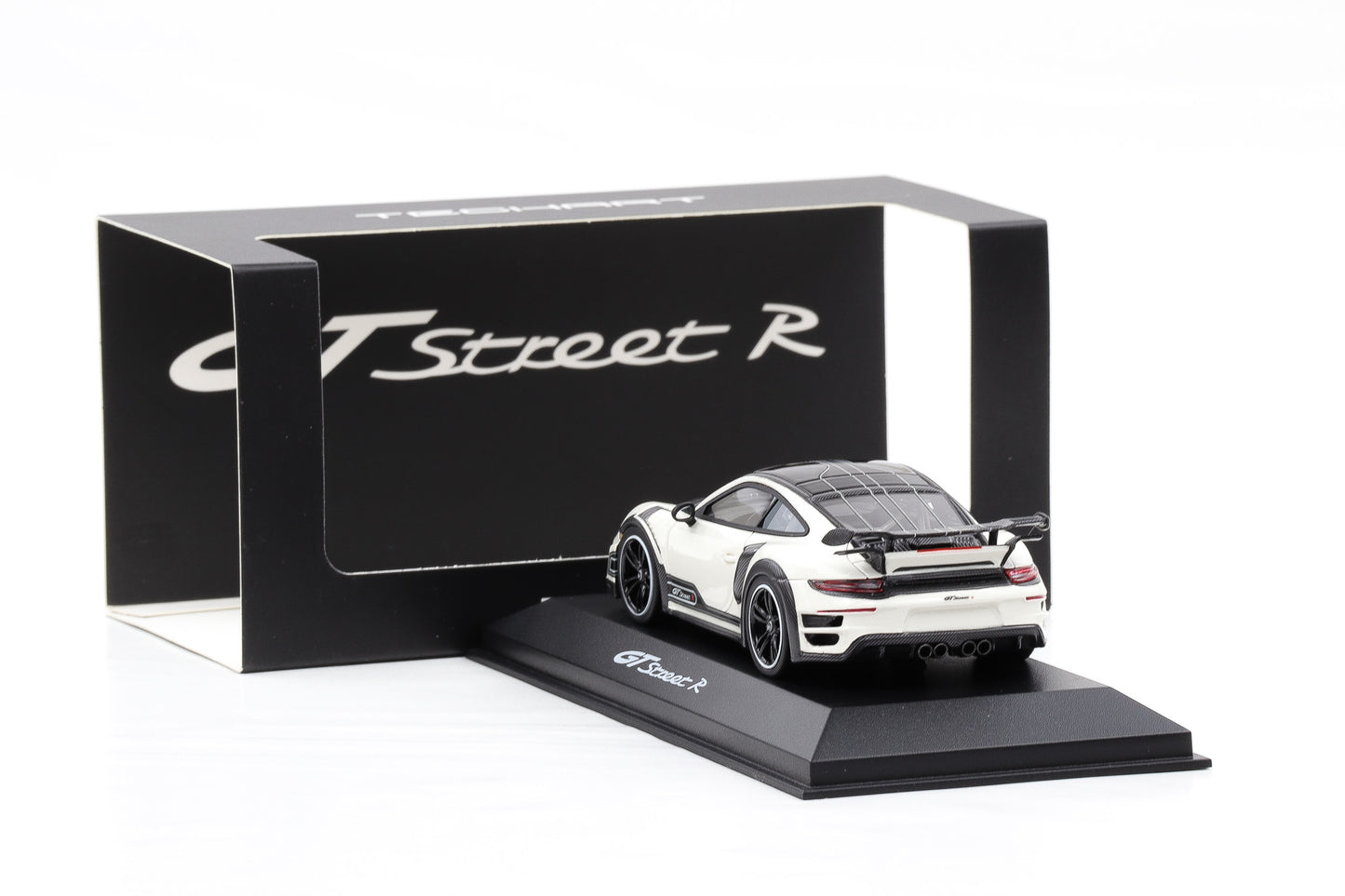 1:43 Techart Porsche 911 GTstreet R Basis 991 Turbo weiss Dealer Resin