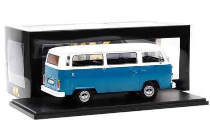 1:18 KK-Scale VW Volkswagen T2b Bus 1972 blau weiß KKDC181362