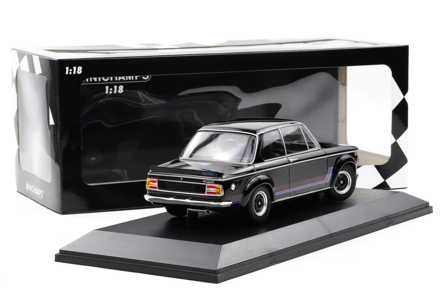 1:18 Minichamps BMW 2002 Turbo 1973 Schwarz 155026204