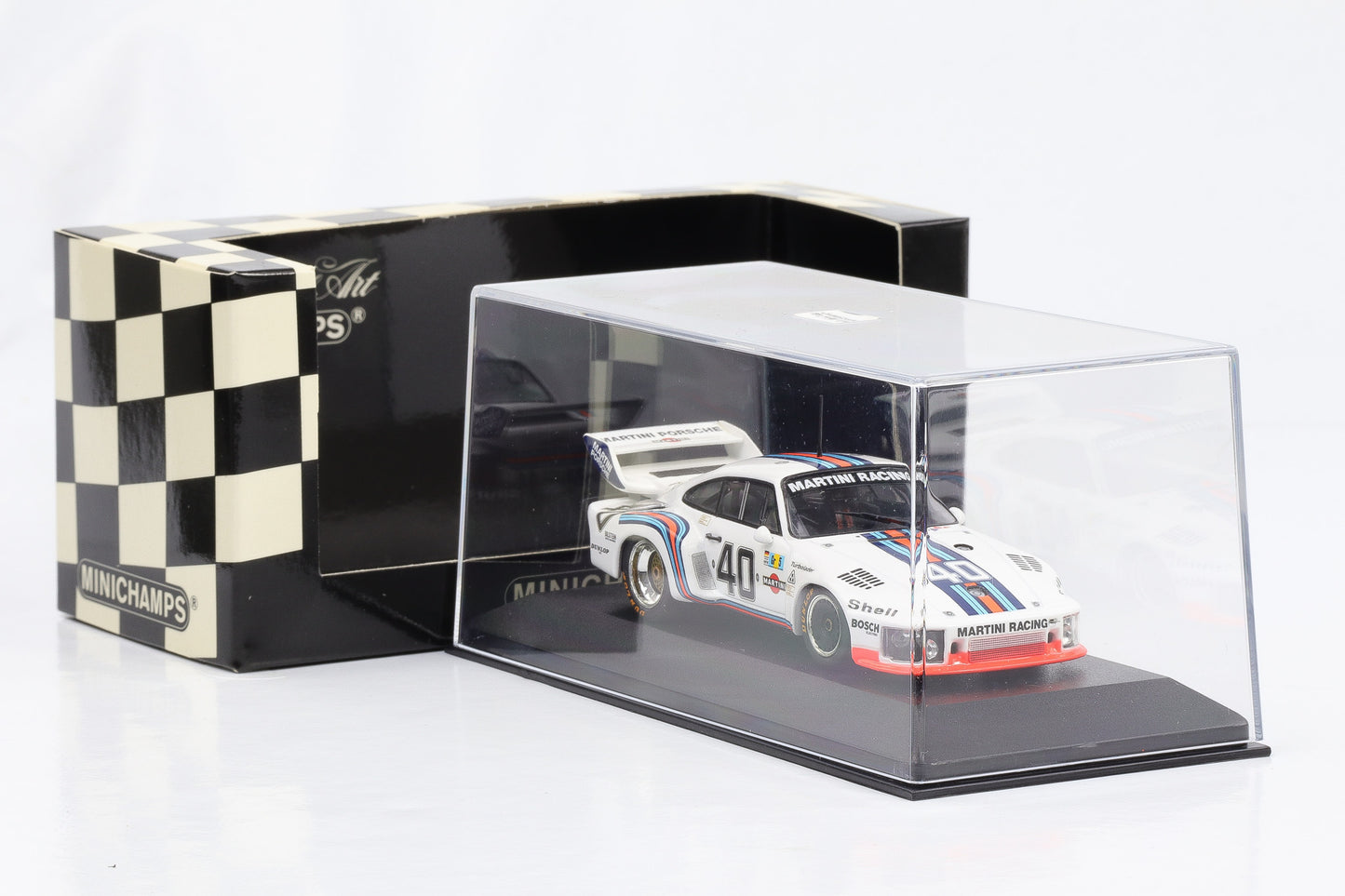 1:43 Minichamps Porsche 935 24h Le Mans 1976 Stommelen Schurti