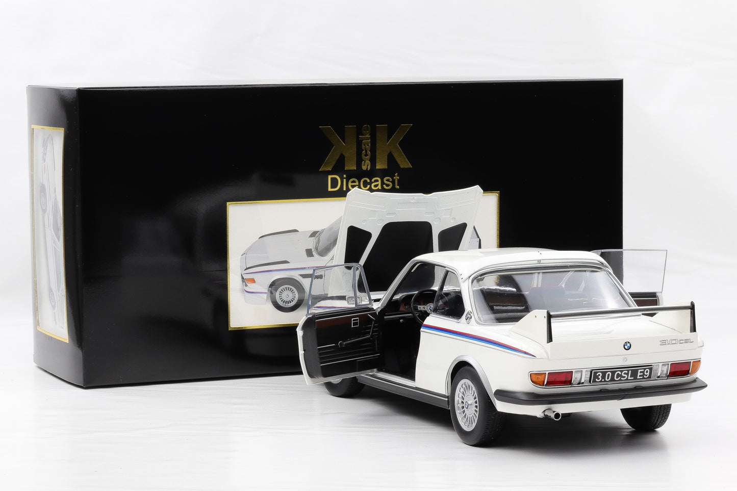 1:12 KK-Scale BMW 3.0 CSL Coupe E9 1973 1 Modellfahrzeug weiß KKDC120232