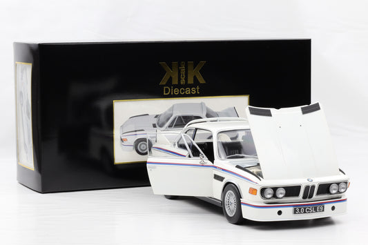 1:12 KK-Scale BMW 3.0 CSL Coupe E9 1973 1 Modellfahrzeug weiß KKDC120232