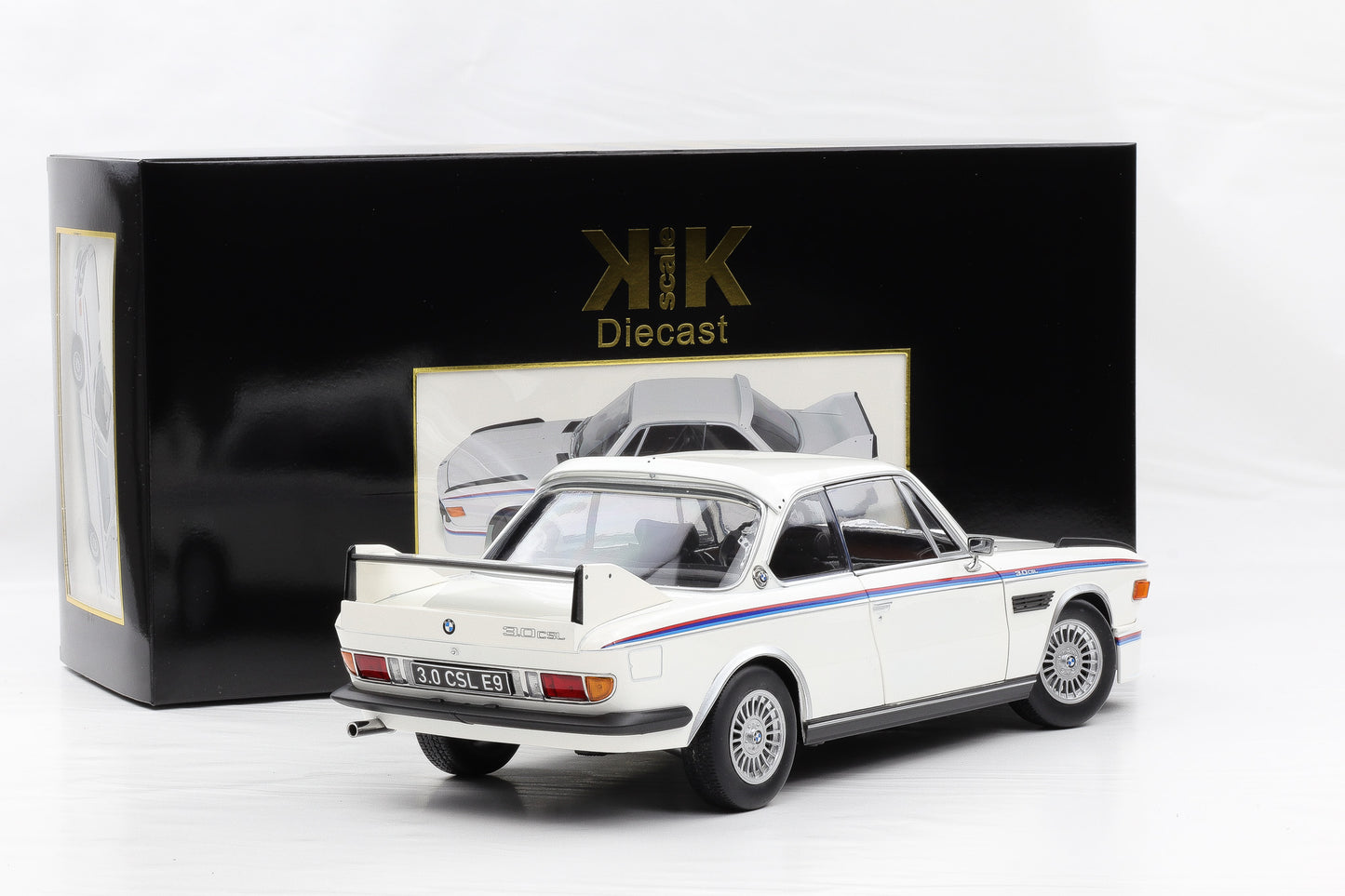 1:12 KK-Scale BMW 3.0 CSL Coupe E9 1973 1 Modellfahrzeug weiß KKDC120232