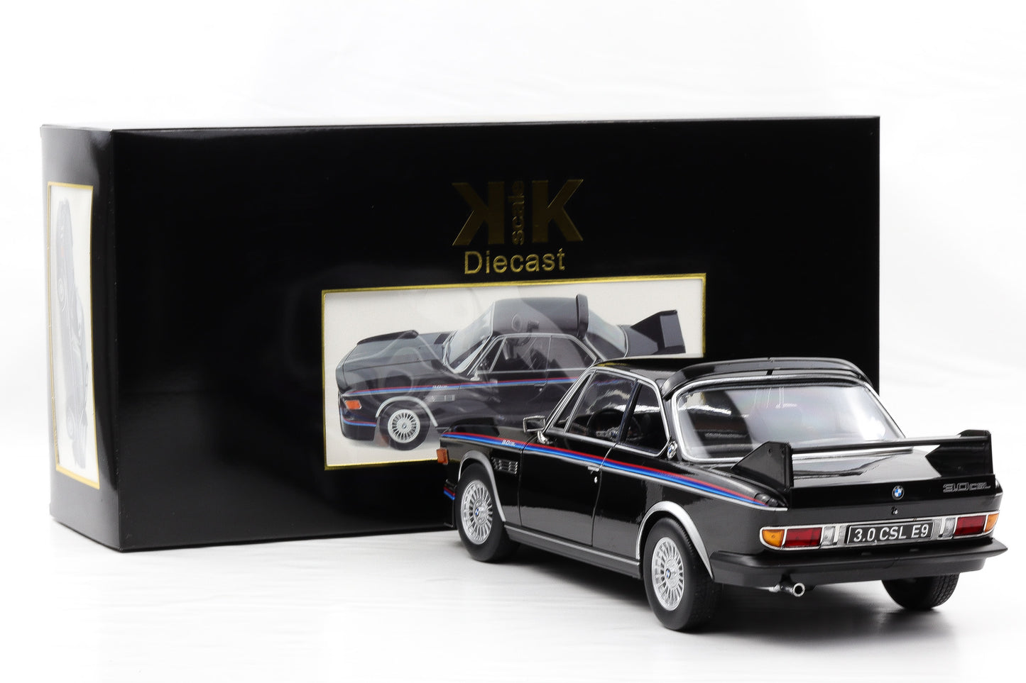 1:12 KK-Scale BMW 3.0 CSL Coupe E9 1973 1 Modellfahrzeug schwarz KKDC120233