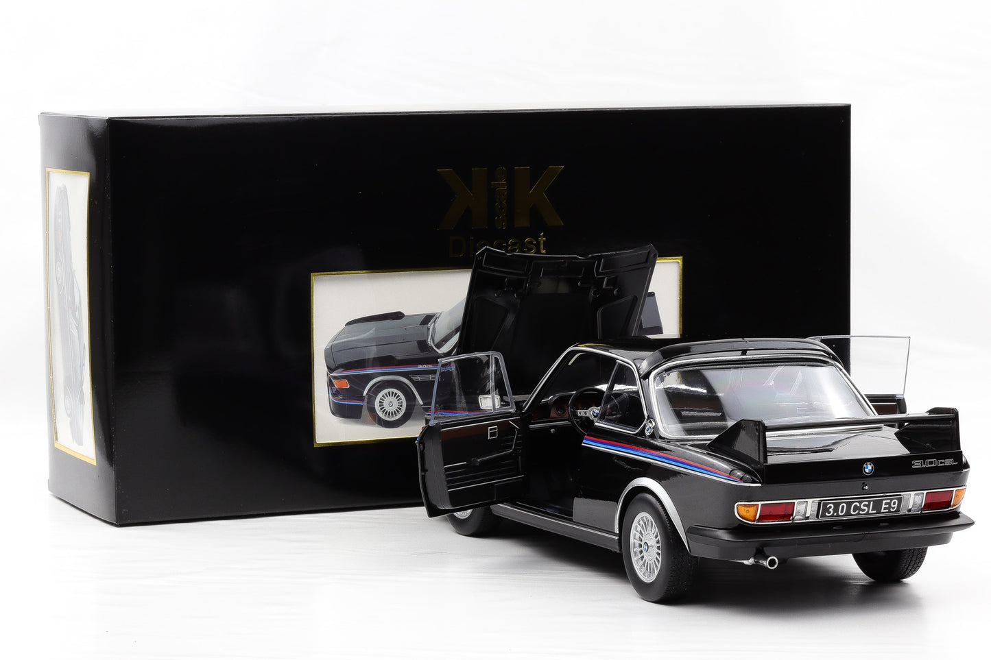 1:12 KK-Scale BMW 3.0 CSL Coupe E9 1973 1 Modellfahrzeug schwarz KKDC120233