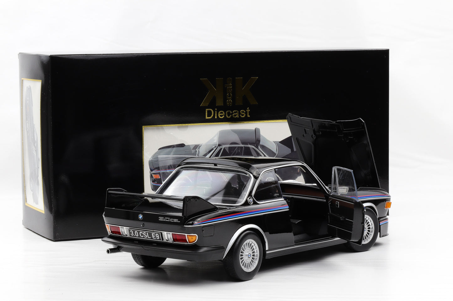 1:12 KK-Scale BMW 3.0 CSL Coupe E9 1973 1 Modellfahrzeug schwarz KKDC120233