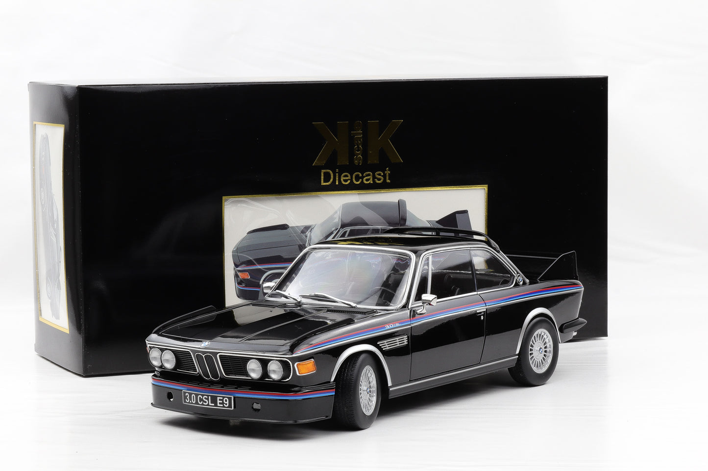 1:12 KK-Scale BMW 3.0 CSL Coupe E9 1973 1 Modellfahrzeug schwarz KKDC120233