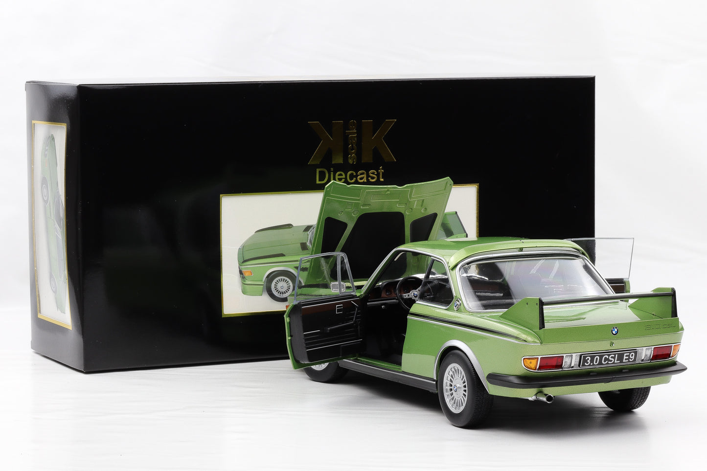 1:12 KK-Scale BMW 3.0 CSL Coupe E9 1973 1 Modellfahrzeug grün metallic KKDC120231
