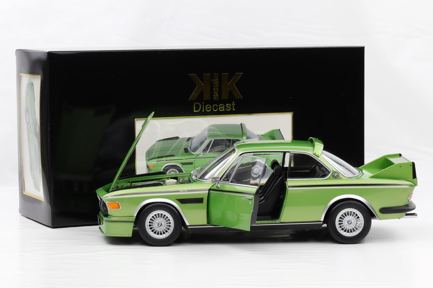 1:12 KK-Scale BMW 3.0 CSL Coupe E9 1973 1 Modellfahrzeug grün metallic KKDC120231