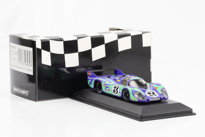 1:43 Minichamps Porsche 917 L "Hippie" 2nd Place 24h Le Mans 1970 Larrousse Kauhsen