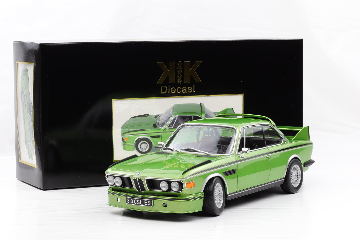 1:12 KK-Scale BMW 3.0 CSL Coupe E9 1973 1 Modellfahrzeug grün metallic KKDC120231