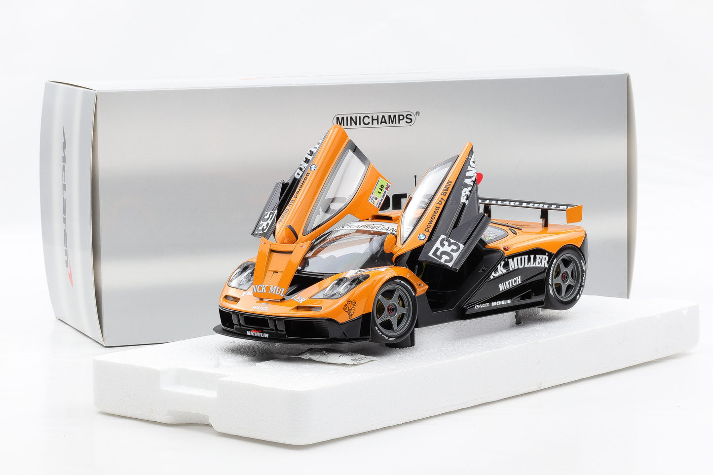 1:18 Minichamps McLaren F1 GTR 24h LeMans 1996 Franck Muller Kaihatsu Racing