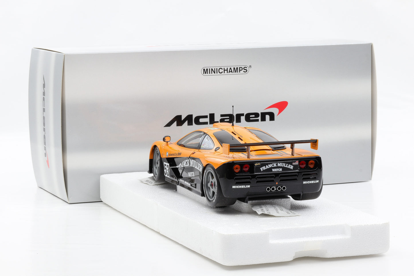 1:18 Minichamps McLaren F1 GTR 24h LeMans 1996 Franck Muller Kaihatsu Racing