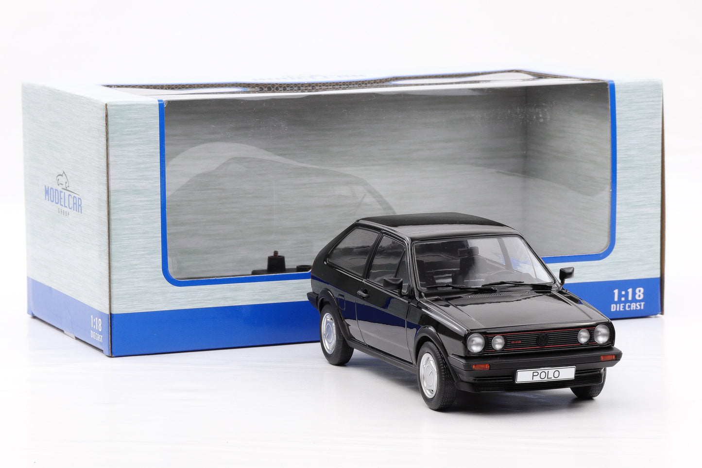 1:18 VW Volkswagen VW Polo 2 Coupe G40 1985 schwarz MCG Diecast MCG18524