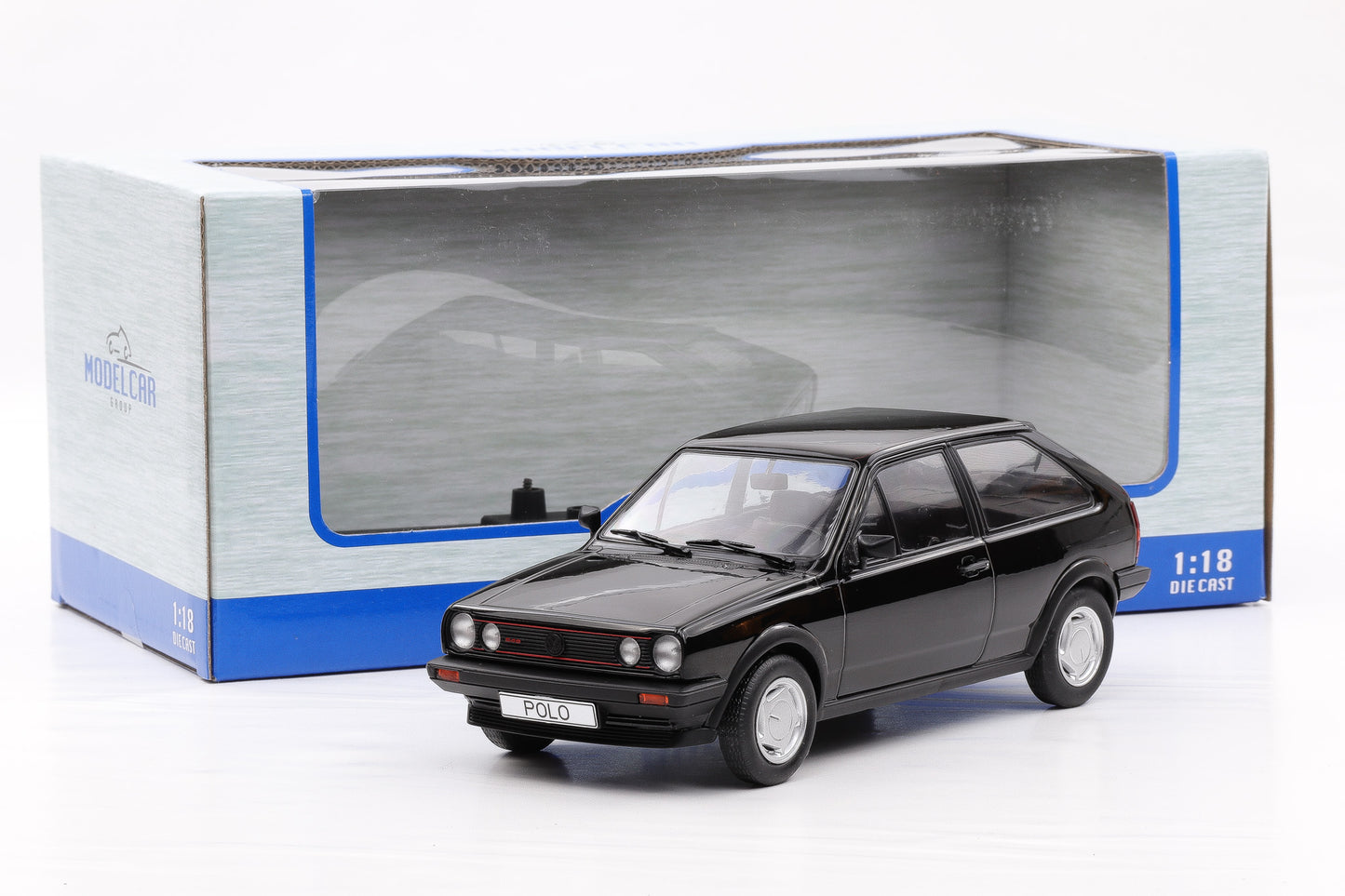 1:18 VW Volkswagen VW Polo 2 Coupe G40 1985 schwarz MCG Diecast MCG18524