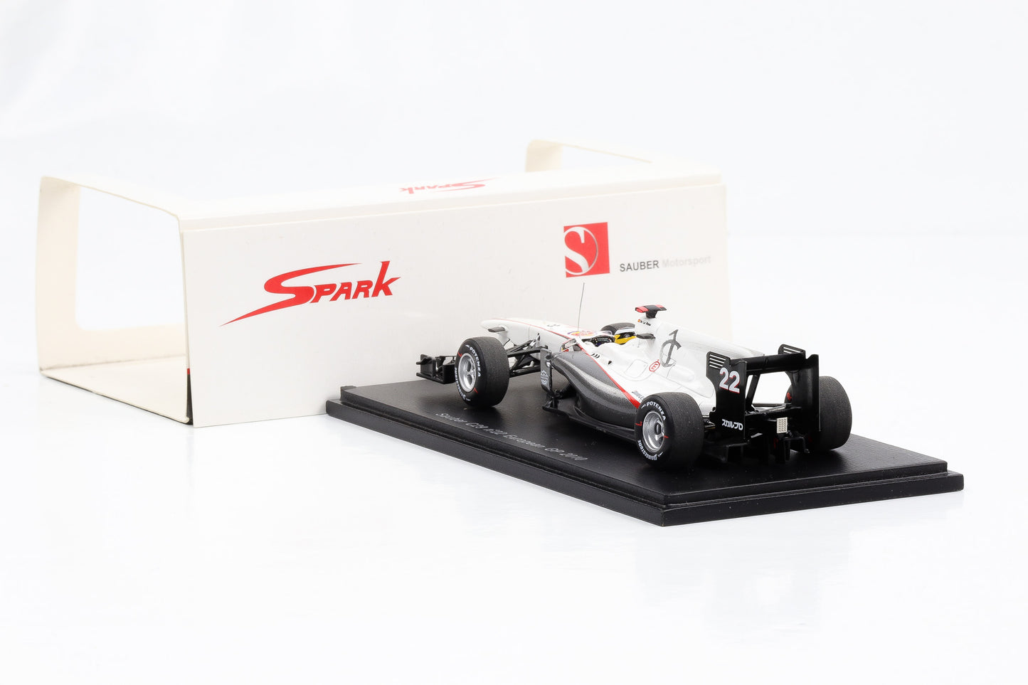 1:43 Spark Sauber C29 No. 22 Pedro De La Rosa European GP 2010 S3006