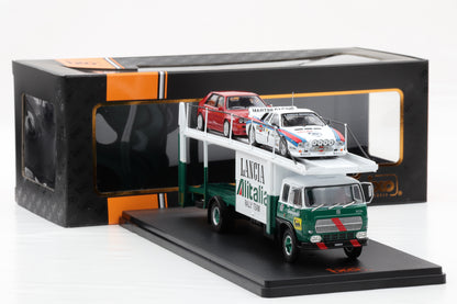 1:43 IXO Fiat 673 Racing Auto-Transporter Lancia AIitalia Rally Team IXOTRU038