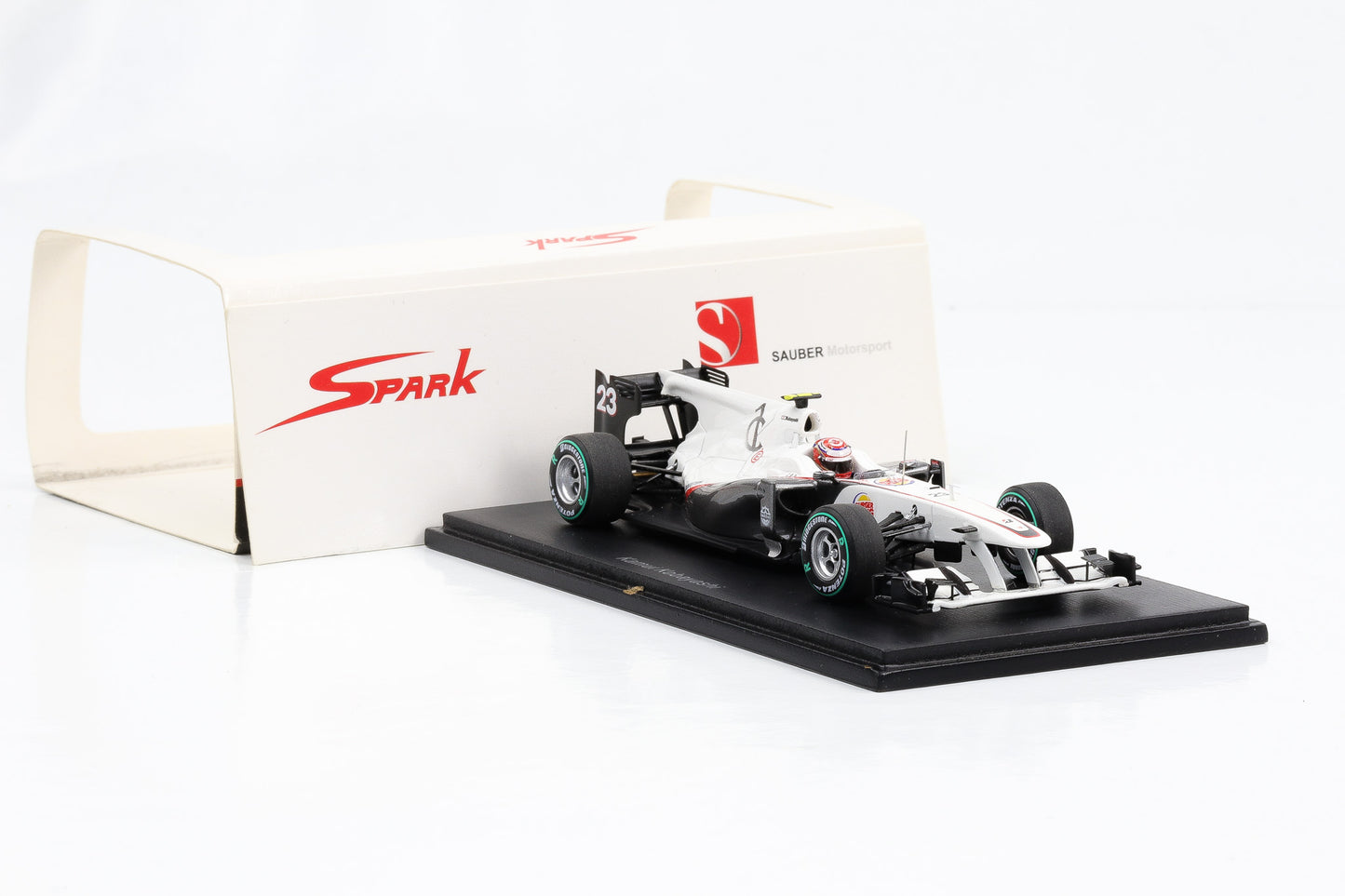 1:43 Spark Sauber C29 No. 23 Kamui Kobayashi European GP 2010 S3005