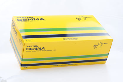 1:12 Minichamps McLaren Honda MP4/5B Ayrton Senna Weltmeister 1990