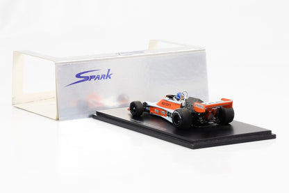 1:43 Spark Tyrrell 007 No. 40 Alessandro Pesenti-Rossi Dutch GP 1976 S1648