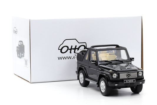1:18 OTTO mobile G-Klasse G500 Cabrio Schwarz 2007 W463 OT1040