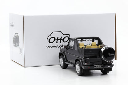 1:18 OTTO mobile G-Klasse G500 Cabrio Schwarz 2007 W463 OT1040
