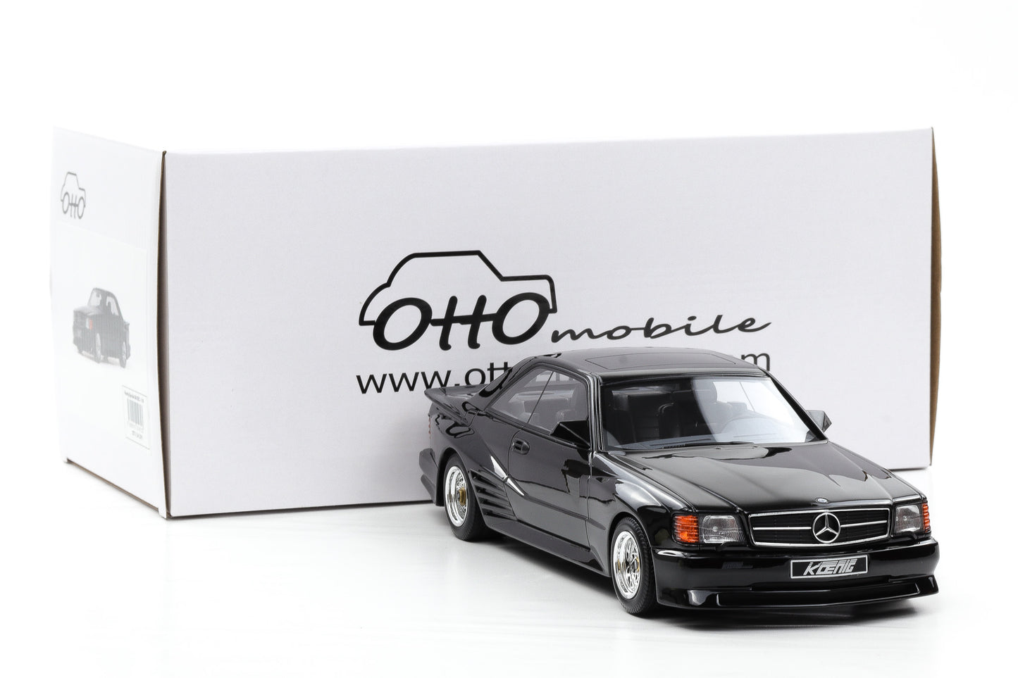 1:18 OTTO mobile Mercedes 560 SEC W126 KOENIG Special black 1992 OT1134