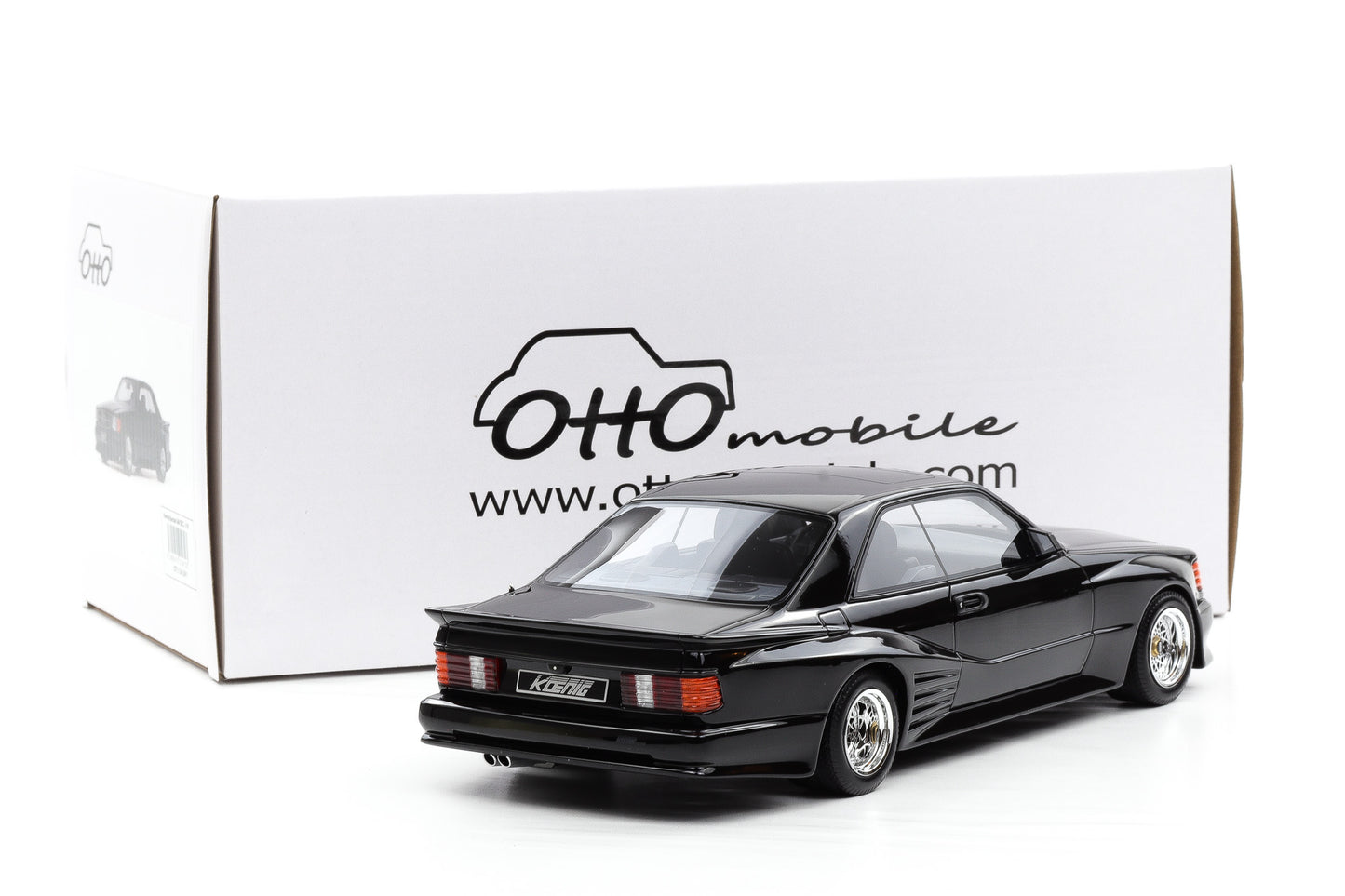 1:18 OTTO mobile Mercedes 560 SEC W126 KOENIG Special black 1992 OT1134
