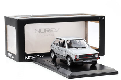 1:18 Norev VW Volkswagen Golf I GTi 1976 silber Metallic 188486