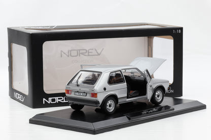 1:18 Norev VW Volkswagen Golf I GTi 1976 silber Metallic 188486