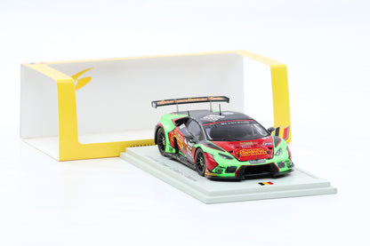 1:43 Spark Lamborghini Huracan GT3 #666 Barewell Motorsport 24h Spa 2016 SB294