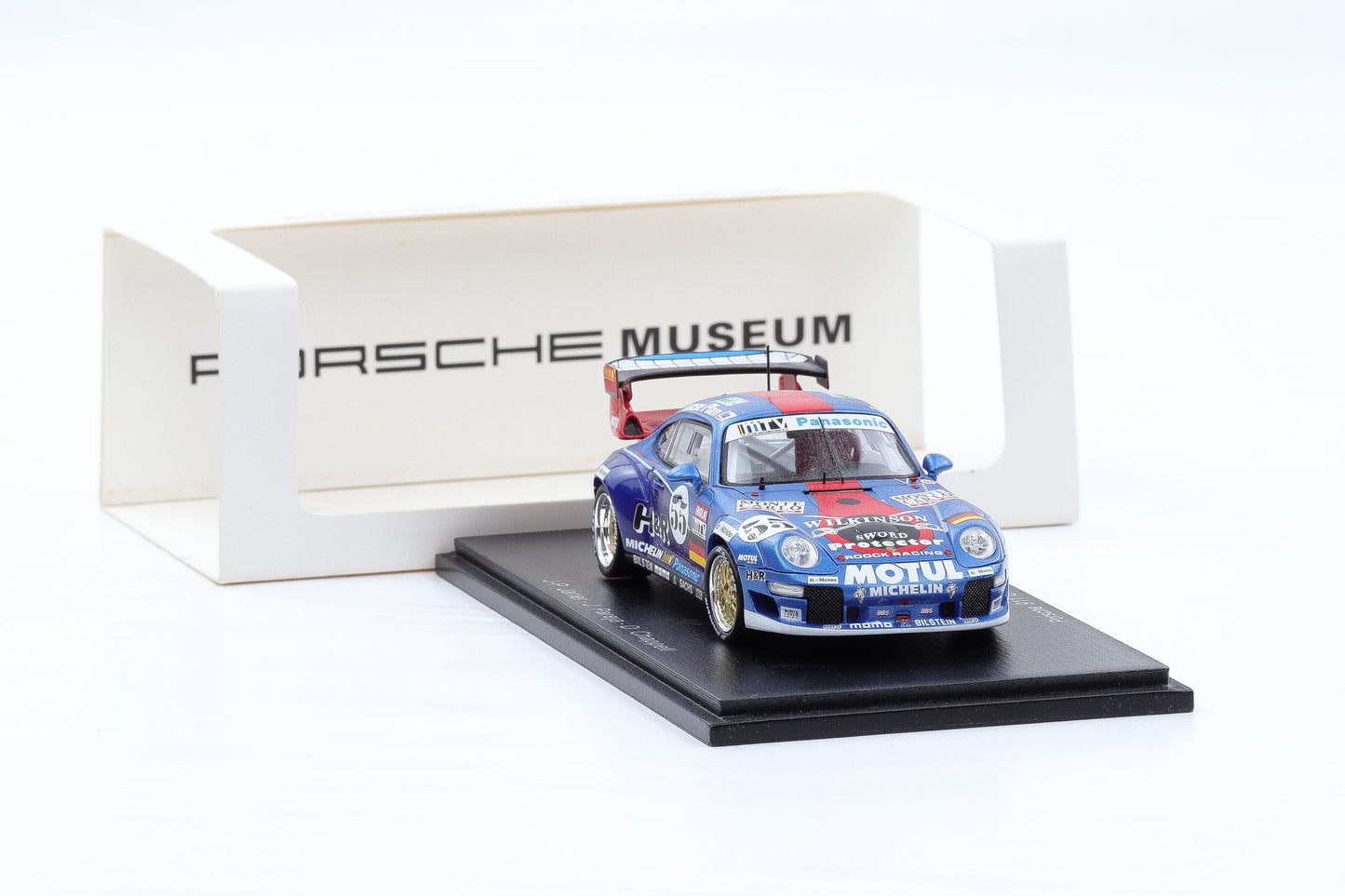 1:43 Spark Porsche 911 GT2 Evo #55 Jarier Pareja Chappell 1996 Le Mans S5513