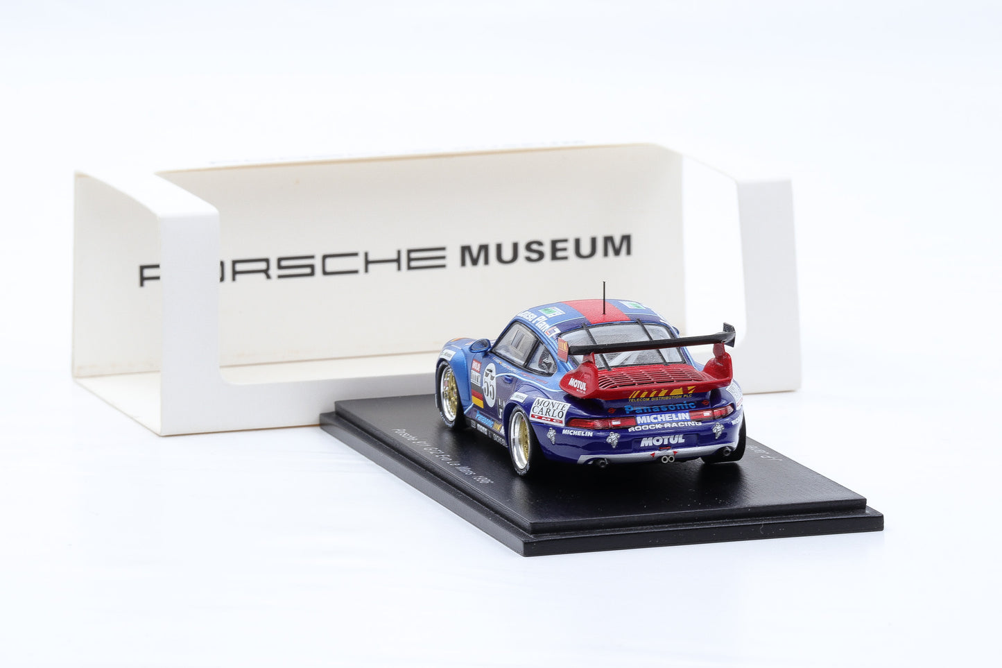 1:43 Spark Porsche 911 GT2 Evo #55 Jarier Pareja Chappell 1996 Le Mans S5513