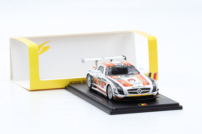 1:43 Spark Mercedes-Benz SLS AMG #15 KRK Holland 24h Spa 2011 SB024