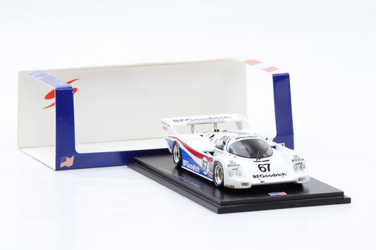 1:43 Spark Porsche 962C #67 Wollek Baldi Redman 2nd 24h Daytona 1988 US176