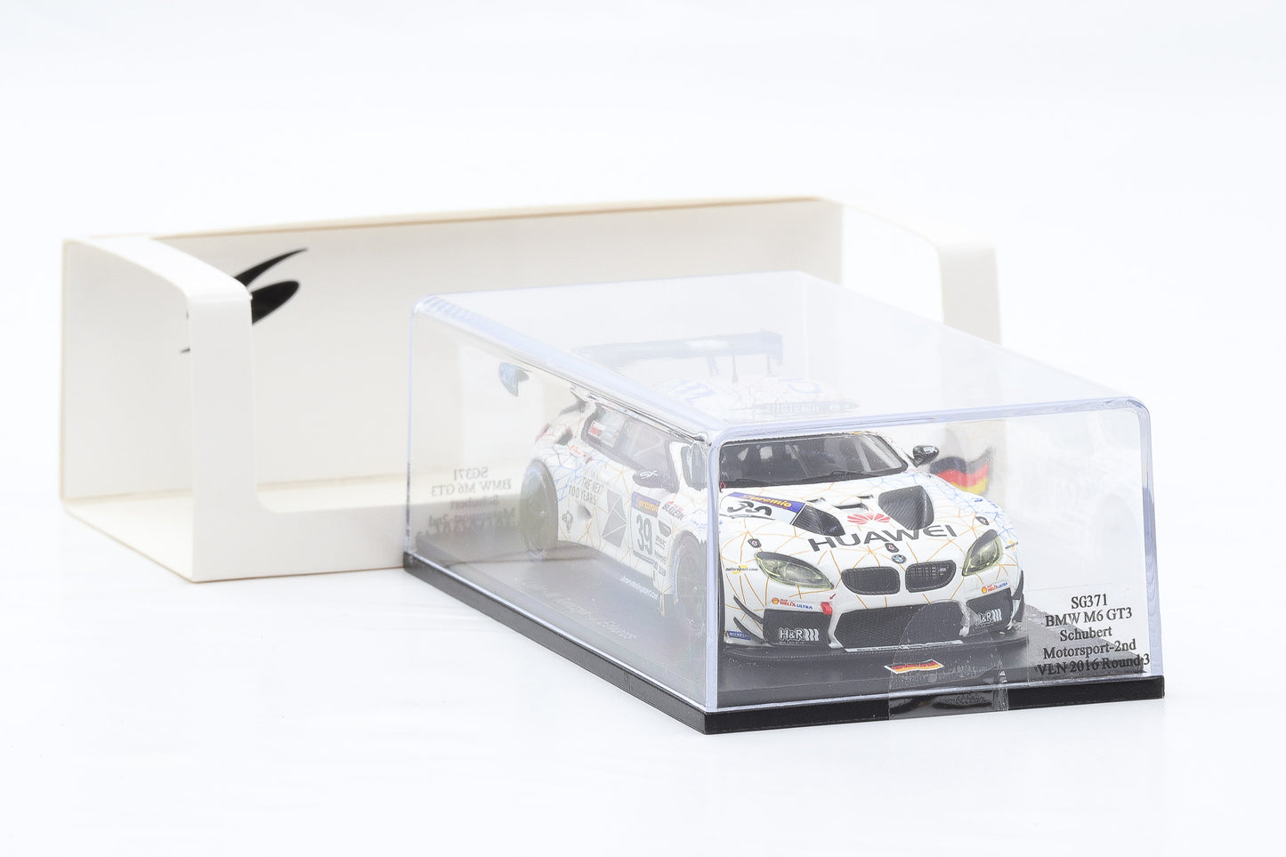 1:43 Spark BMW M6 GT3 #39 Schubert Motorsport 2nd VLn 2016 Round 3 SG371