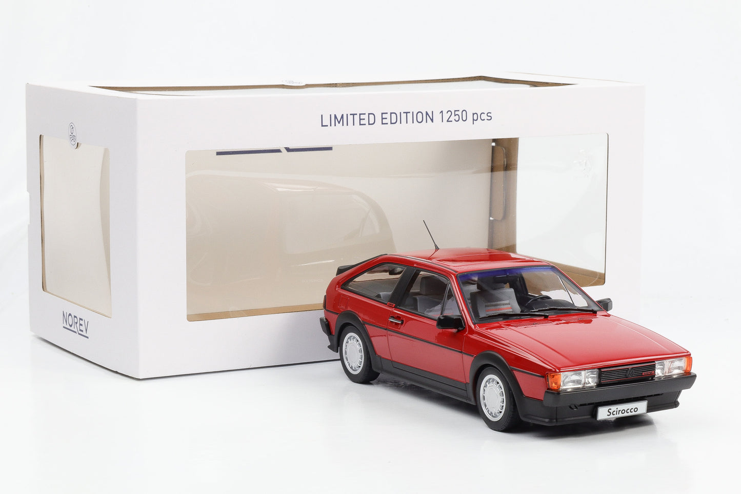 1:18 VW Volkswagen Scirocco GTX 16V 1988 rot Norev 188630