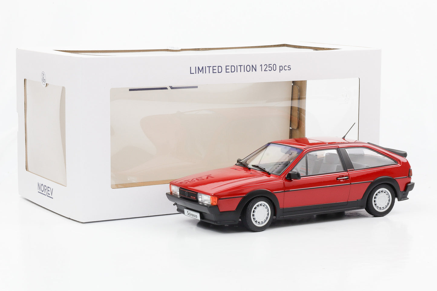 1:18 VW Volkswagen Scirocco GTX 16V 1988 rot Norev 188630