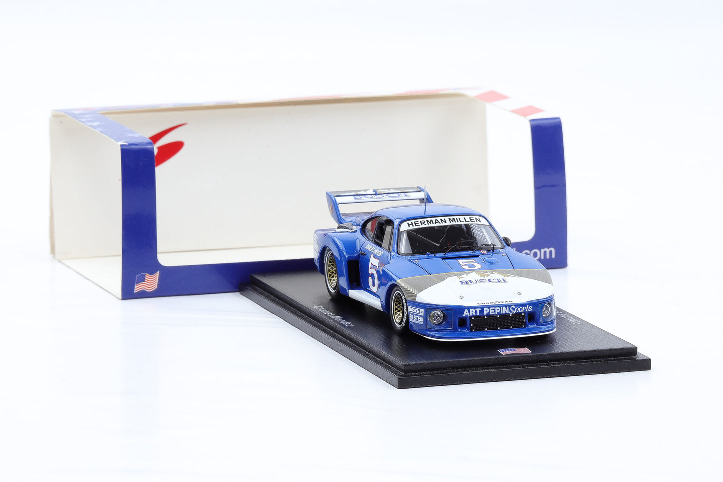 1:43 Spark Porsche 935 #5 Charles Mendez Road America IMSA 1979 US066