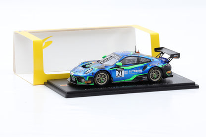 1:43 Spark Porsche 911 GT3 R Rutronik Racing #21 Müller Lietz Estre 24h Spa 2021 SB479