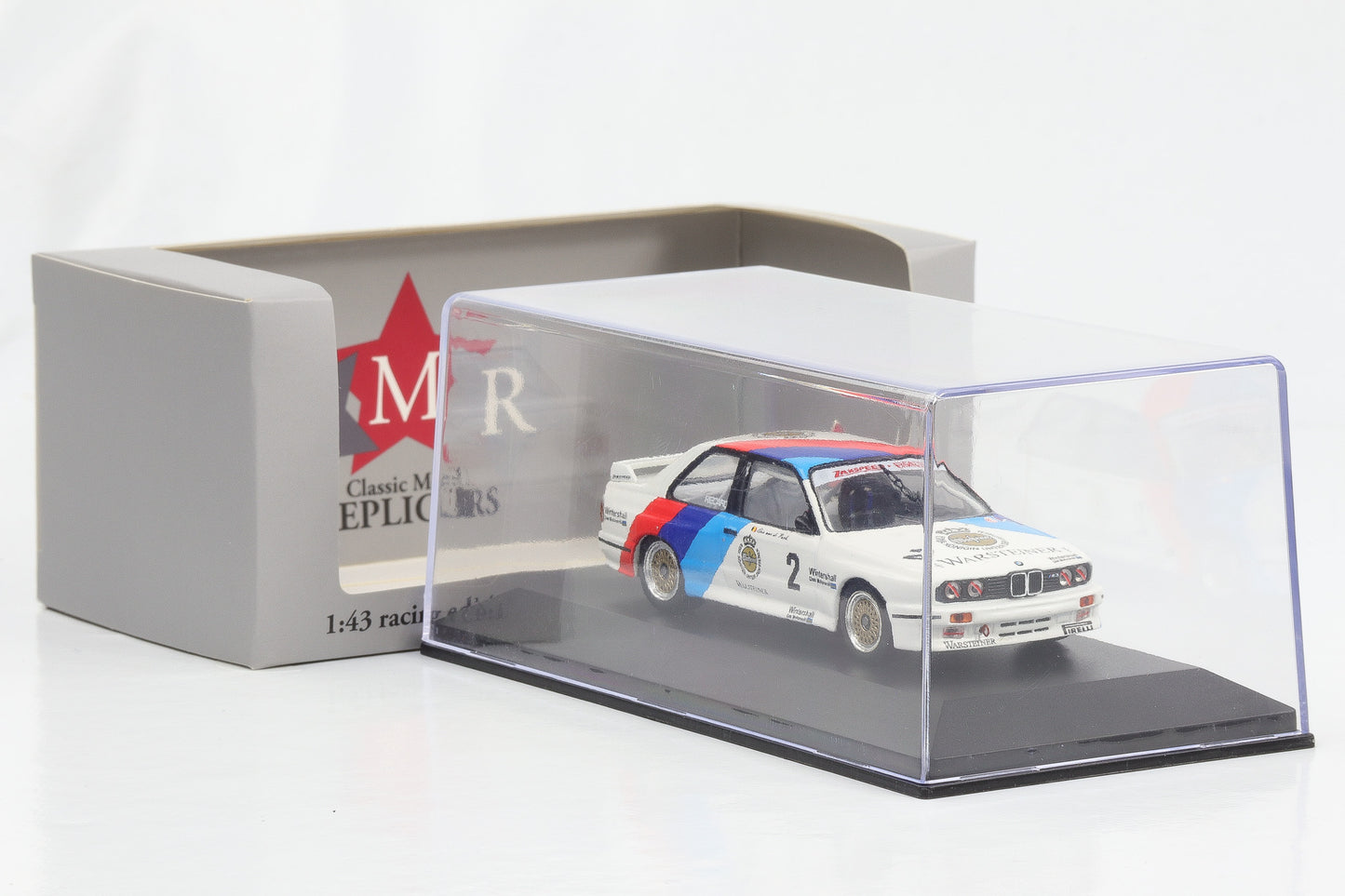 1:43 BMW M3 E30 #2 DTM 1987 Campion 1987 Eric van de Poele CMR