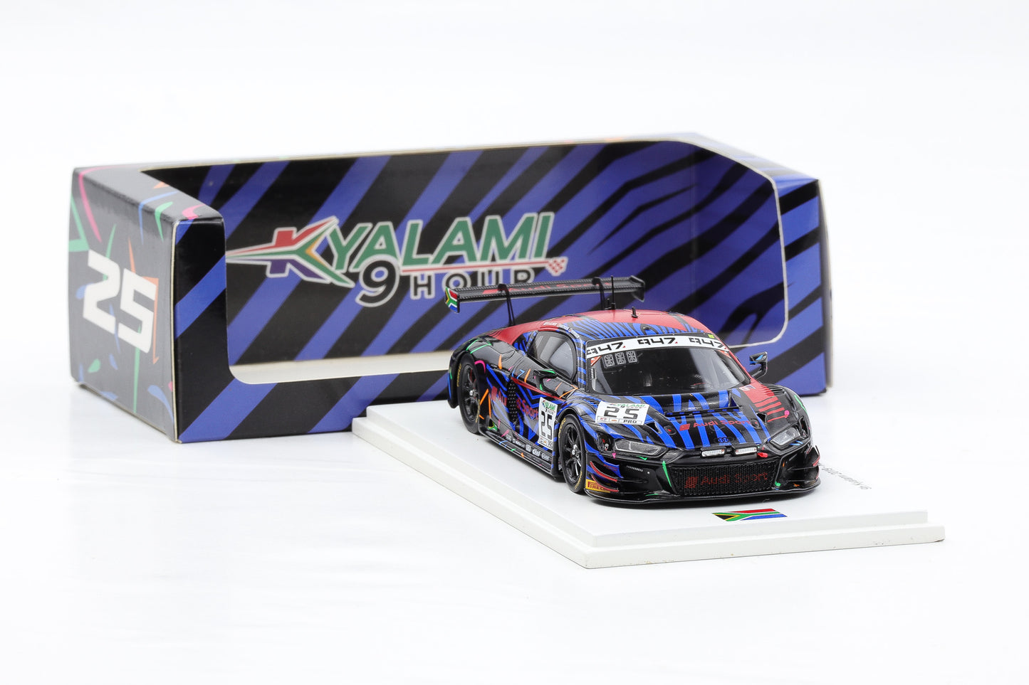 1:43 Spark Audi R8 LMS #25 Sport Team WRT 9h Kyalami 2019 FF005